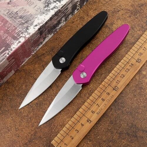 Mark S35VN Blade Aluminum Handle Hunting Camp Pocket Outdoor Survival Kitchen Fruit EDC Tool Portable Tactical Folding Knife