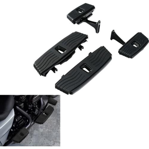 Motorcycle Driver Passenger Floorboard Pegs Fit For Harley Road King Electra Street Glide Touring Models 1993-2021