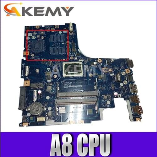 PCNANNY for ideapad 500-15ACZ Laptop Motherboard AAWZA ZB LA-C285P 5B20J76098 DDR3 A8 tested