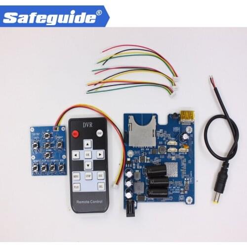2ch 1080P AHD dvr board Stable working in 10V to 32V, suitable for 12-24V vehicles
