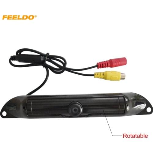 FEELDO 1Set Car License Plate Frame Camera Bar Type for American Market Backup Rear View Parking Camera #FD1968