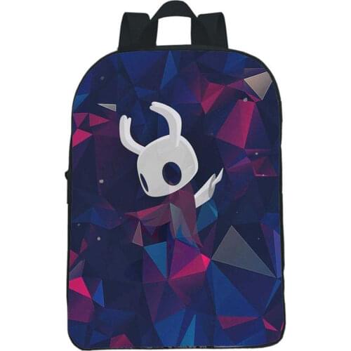 Hollow Knight Backpack Children Bookbag Kindergarten School Bag 3D Game Cosplay Backpack Boy Girl Bag Fashion Cartoons Rucksack