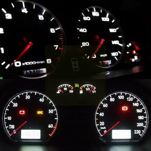 T3 T4.2 T4.7 Dashboard Light Auto Car Lights 10Pcs Car Lights Car Panel Board Indicator Lamp Instrument R4N0