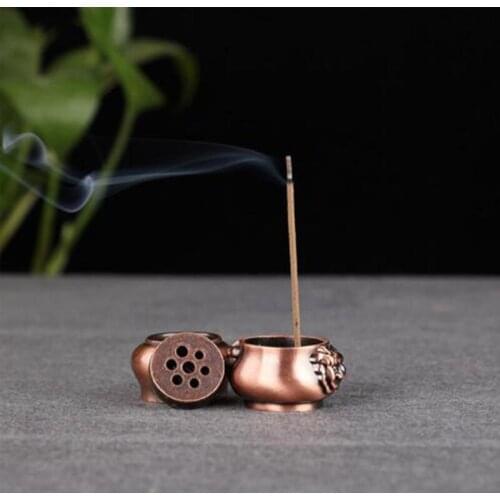 Incense Burner Plate Ash Catcher Holder Ornament For Buddha Temple Incense Stick Cone Incense 7 Holes Home Teahouse Decor