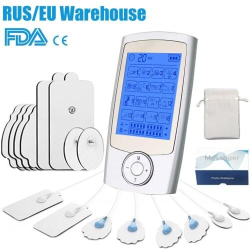 TENS Massager EMS Unit Machine Muscle Stimulator EMS Electronic Pulse Massager Electric herald Tens Machine Acupuncture Body