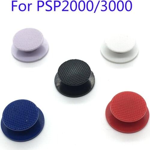 50pcs/lot New colorful Replacement 3D analog joystick Button cover cap For PSP 2000 For PSP 3000