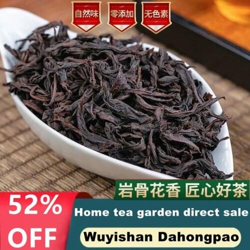 2021 China Da Hong Pao Big Red Robe Oolong -Tea Dahongpao Organic Green Food -Tea Pot