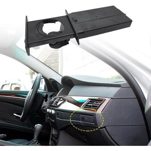 50% Hot Sales Car Retractable Passenger Water Cup Holder Bottle Stand 51459125626 for BMW 525I 525XI 528I 528XI 530I 530XI