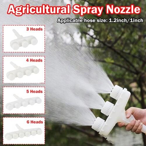 6/5/4/3 Agricultural Atomizer Nozzle Vegetable Fruit Tree Watering Irrigation Sprinkler Spray Heads for Garden Greenhouse Lawn