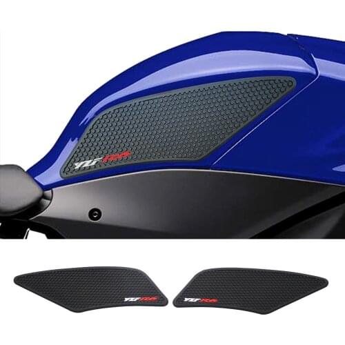 Motorcycle Protector Anti Slip Tank Pad Sticker Gas Knee Grip Traction Side Pad Decal For Yamaha YZFR6 YZF-R6 YZF R6 2017 2021