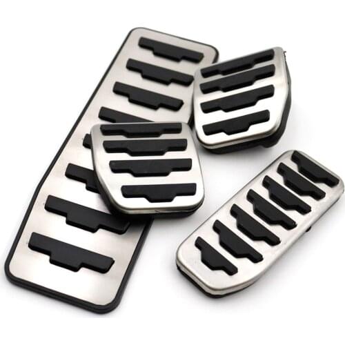 Car Accessories For Land Rover Range Rover Evoque/Discovery Sport AT Auto Brake Footrest Pedal Stickers Styling Cover Pads
