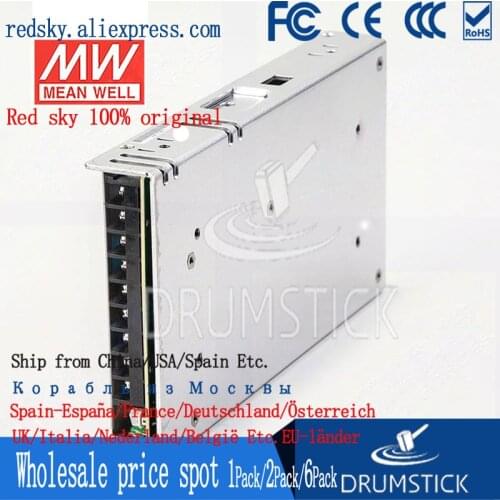 Friendly MEAN WELL 12Pack LRS-350-48 48V 7.3A meanwell LRS-350 350.4W Single Output Switching Power Supply