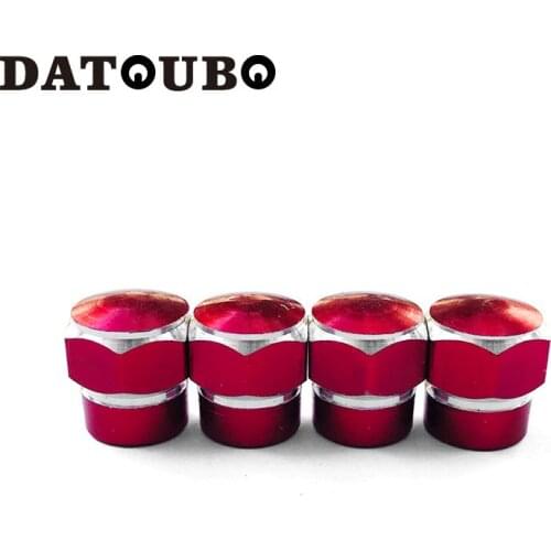 DATOUBO 40 pcs Aluminum Car Wheels Tires Valve Stems Caps Dust Covers,Auto Motorcycle colorful Tyre Valve Air Dust Cap Bicycle