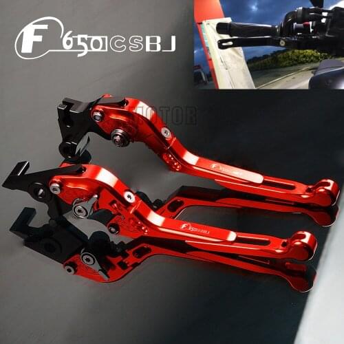 For BMW F650CS BJ 2004 2005 2006 2007 2008 F650CSBJ F650 F 650CS 650 CS Motorcycle CNC Adjustable Folding Brake Clutch Levers