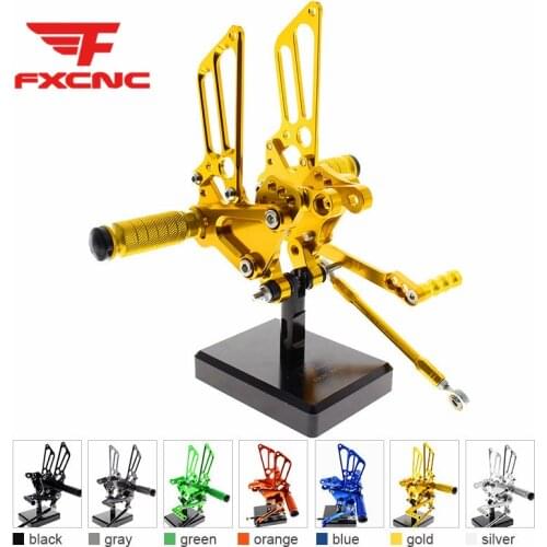 For MV Agusta F4/F4 1000 1998-2009 2008 CNC Aluminum Alloy Motorcycle Rearset Footrest Footpeg Pedal Foot Peg Rearset Rear Set