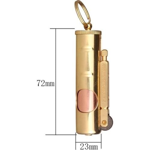 Exquisite Collection Original Copper Light Plate Copper Movement Retro Boutique Kerosene Lighter Smoking Accessories for Weed