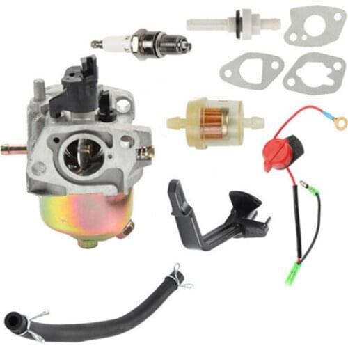 Carburettor Fuel Filter Fuel Gas Tank Joint Filter Gasket Spark Plug For Ruixing 127 Engine Generator Lawn Mower Pressure Washer
