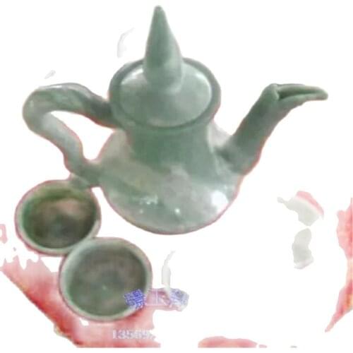 China Jade Lantian Dragon Wine A Long Yuxiang Wine Home Decoration Crafts