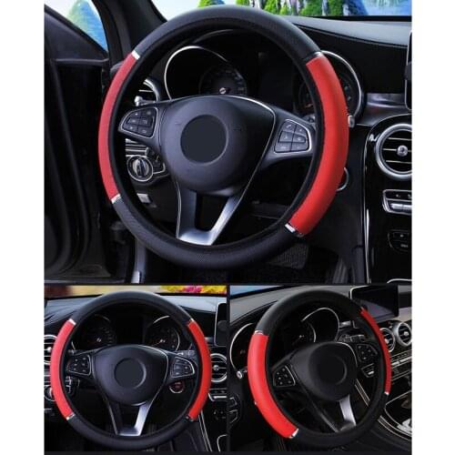Foamed leather Steering Wheel Cover Interior Parts Replacement Universal