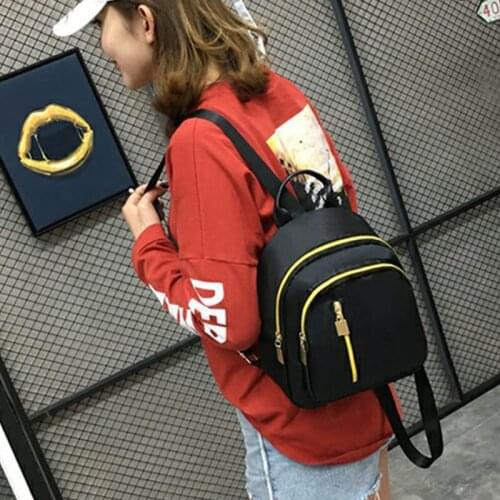 Young Designer Women Backpack Mini Soft Leather Small Backpack Female Fashion Ladies Bagpack Satchel Travel Rucksack Sac