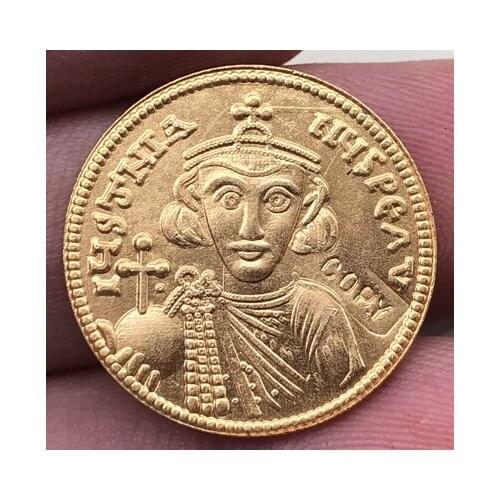 Byzantium Empire 686-687 Years COIN COPY 20MM