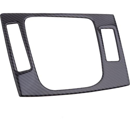 Carbon Fiber Car Inner Gear Shift Box Panel Cover Trim Sticker Fit For BMW 3 Series E46 1998 1999 2000 2001 2002 2003 2004 2005