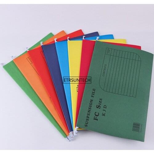 200PCS A4 File Document Bag Folder Holder Organizer Fastener School Office Supplies Expanding File Hanging Document Storages