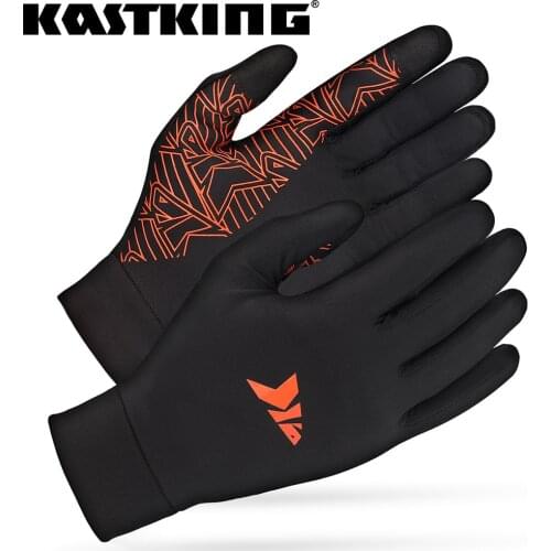 KastKing Morning Frost Liner Gloves Touch Screen Glove Liners for Men and Women Ideal For Ice Fishing Running Cycling Hunting