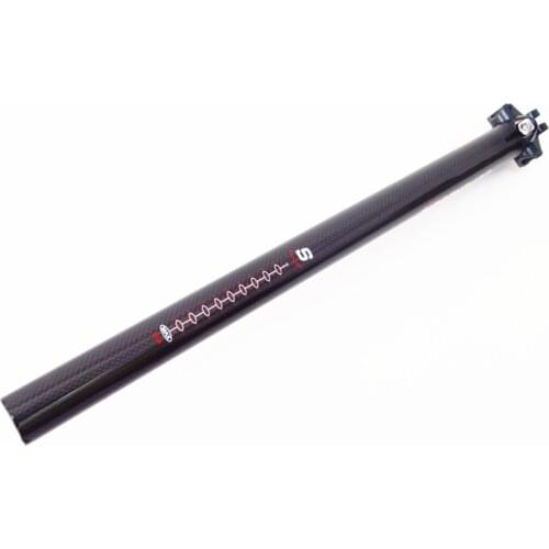 Superlogic MTB/Road Bicycle Carbon Seatpost Bicycle Carbon Seat post Seat tube Seat Bicycle Parts 27.2/30.8/31.6*350/400/450