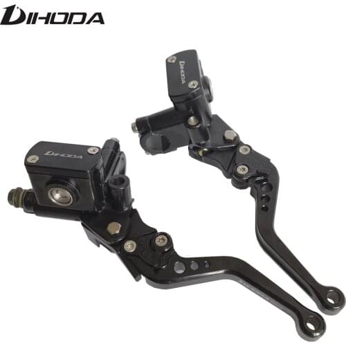 Piston 14mm Motorcycle Hydraulic Brake clutch Pump Master Cylinder lever Handlebar 22mm For Honda Yamaha Kawasaki Suzuki