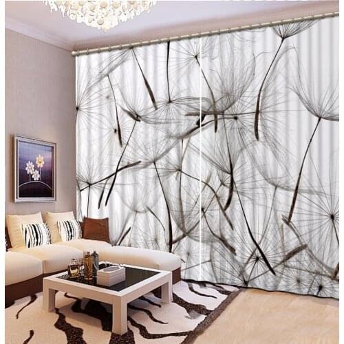 Curtain Luxury Blackout 3D Window Curtains For Living Room office Bedroom Drapes Cortinas Rideaux Customized size Cushions cover