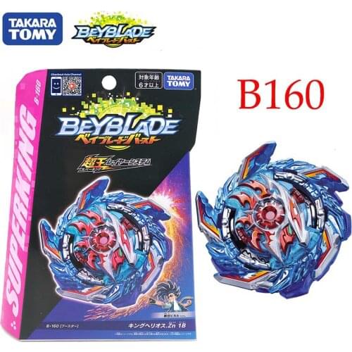 Takara Tomy BEYBLADE BURST SUPER KING B-160 BOOSTER KING HELIOS Zn 1B BAYBLADE Boy toys collection toys