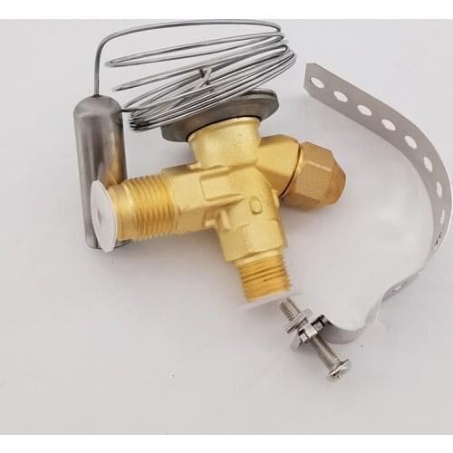 Thermostatic Expansion Valve SHRTX2 Brass Regulate flow Valve Internal Equalization Connection R22 Refrigerant