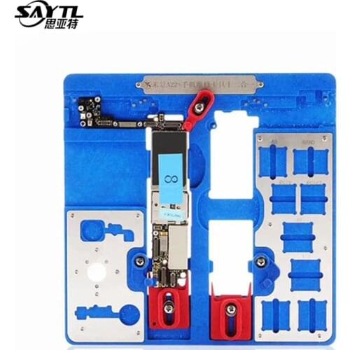 Universal Fixture Mother Board PCB Holder Jig Work Station for iPhone 6/6P/6S/6SP/7/7P/8/8P/XR Circuit Board IC Repair Tools