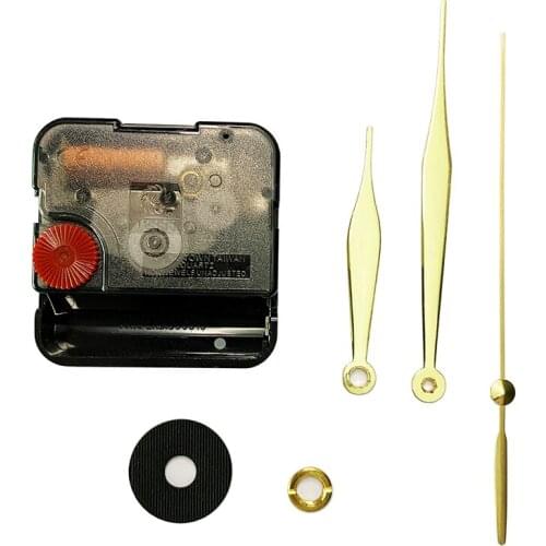 12888 Wall clock Mechanism with Gold Hands 9705# DIY Sweep Quartz Clock Movement Accessory