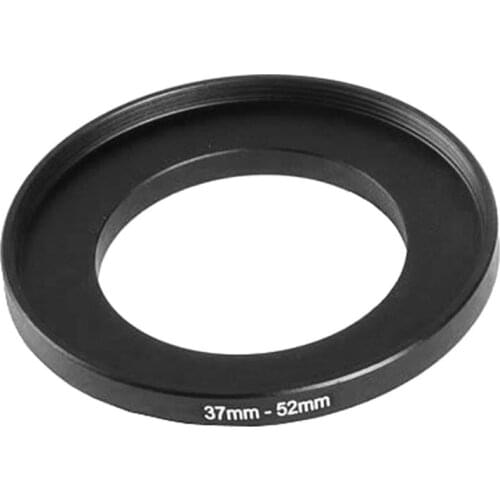 40GD 37mm-52mm 37-52 mm 37 to 52 Step Up Lens Ring Adapter Filter Metal Black