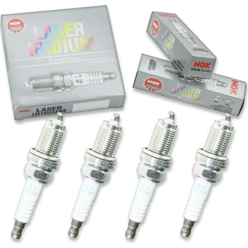 Free Shipping Pack of 4 pcs NGK Spark Plugs IZFR6K11 6994 LASER PLATINUM Genuine Japan For Honda CRV Accord 7 Generation Ciplex