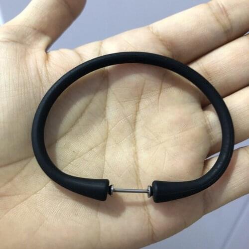 Black Bangle Findings Fashion Bracelet Chain Settings Jewelry Parts Fittings Accessories for Pearls Beads Crystal