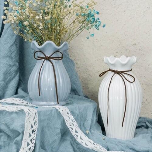 Art Creative Vases Aesthetic Living Room Flower Arrangements Flower Vase Ceramic Nordic Style Wohnzimmer Deko Home Decor DI50HP