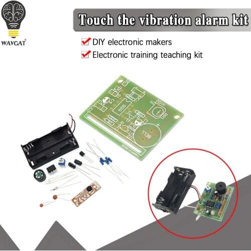 Touch vibration alarm kit electronic making maker DIY electronic training kit teaching kit, student laboratory