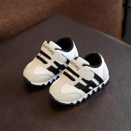 Baby Casual Shoes Girl Boy Sport Shoes Pachwork Toddler Mesh Breathable Net Velcro Sneakers Baby Toddler Boy Shoes for Kids 2021