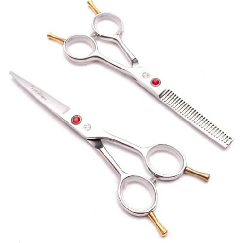 Hairdresser Scissors Z1012 5.5" JP Stainless Barber Scissors Cutting Shears Hair Thinning Shears Hair Scissors Salon Razor Edge