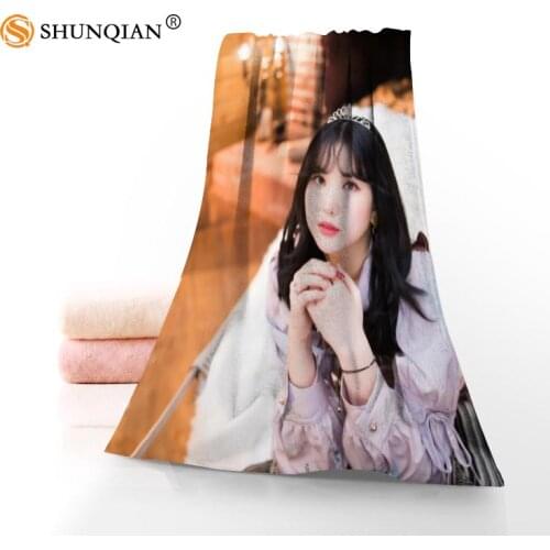 Customize Your Favorite GFRIEND Eunha 35x75cm Daily Exercise Fitness Fast Dry Face Microfiber Towel