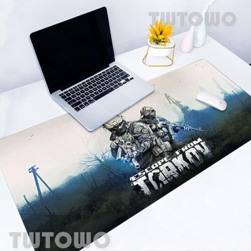 Simple Design Escape From Tarkov Gaming Hot Sell Mouse Pad Art Anti-slip Anime Lovely Cartoon Office Decoration Carpet MousePad