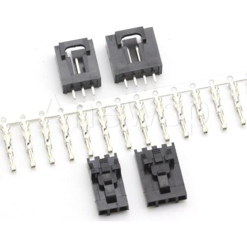 MX2.54 TJC8 Dupont Connector Straight pin Header + Housing + Terminal 2P 3P 4P 6P 8P-12Pin With Belt Buckle Single Row