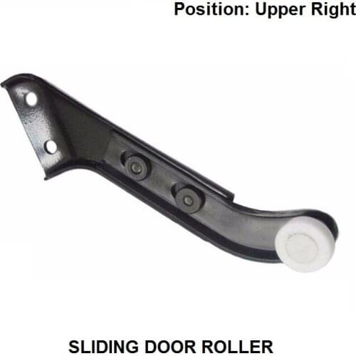 OE#7H0843436B FOR VW MULTIVAN T5 2003- UPPER RIGHT SIDE SLIDING DOOR ROLLER FULL UNIT NEW