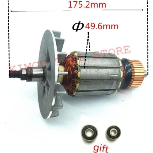 Rotor Motor Armature AC220-240V for MAKITA 5012B 8012 5012C 514628-3 Eletric Chain Saw