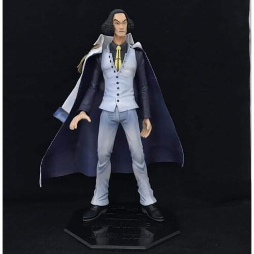 27CM pvc Japanese anime figure ONE PIECE Kuzan cloak navy General action figure collectible model toys for boy/girl