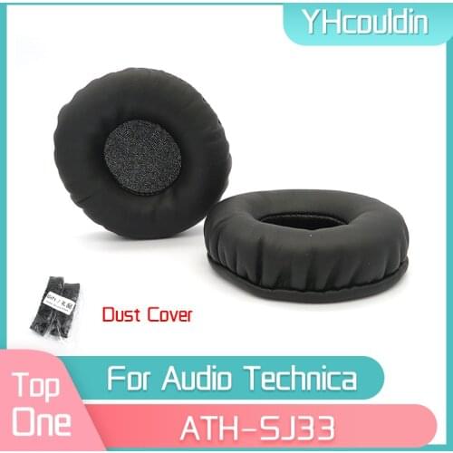 YHcouldin Earpads For Audio Technica ATH-SJ33 ATH SJ33 Headphone Ear Pad Replacement Headset Ear Cushions