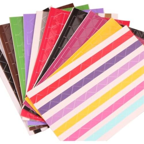 10 SHEETS PVC Colorful DIY Photo Film Corner Stickers for Picture Albums Frame Decoration Scrapbooking Craft Paper Book Fujifilm